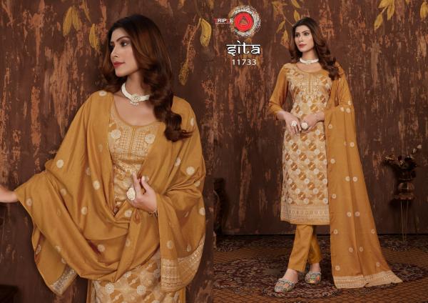 Triple Aaa Sita Muslin Designer Salwar Suits Collection